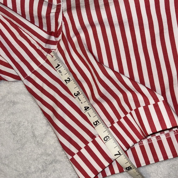Tommy Hilfiger red and white striped shorts. Size 8. - Picture 10 of 10